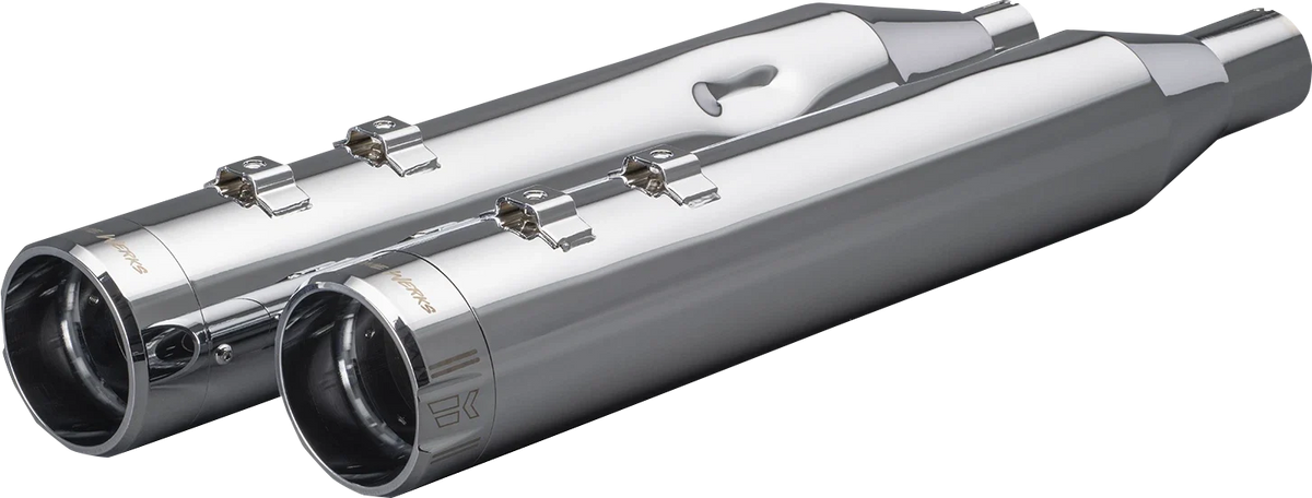4-1/2" Slip-On Mufflers for Harley Davidson (2020-2025) - Chrome Tip 202925