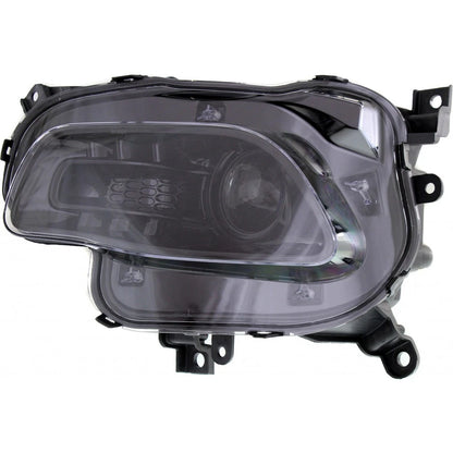 Headlight Halogen Black Trim for Jeep Cherokee (2014–2017) CLX-M1-332-1195L-AS2, CH2502249