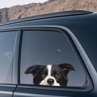 Waterproof Border Collie Stickers for Luggage & Car Windows