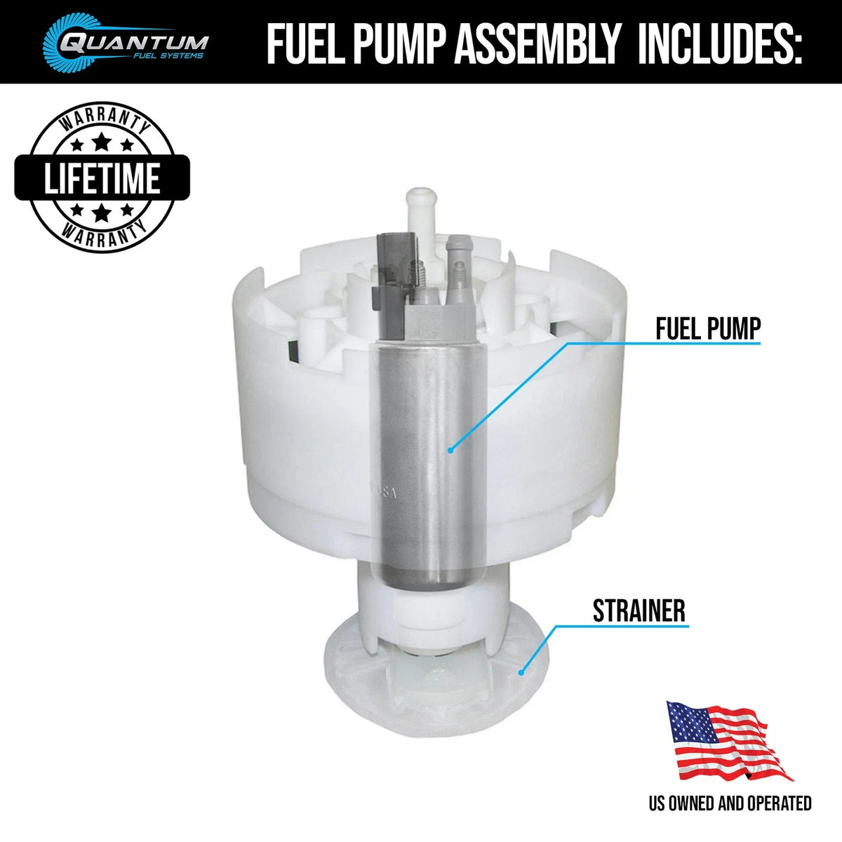 Walbro 255LPH Fuel Pump Module for Audi S4