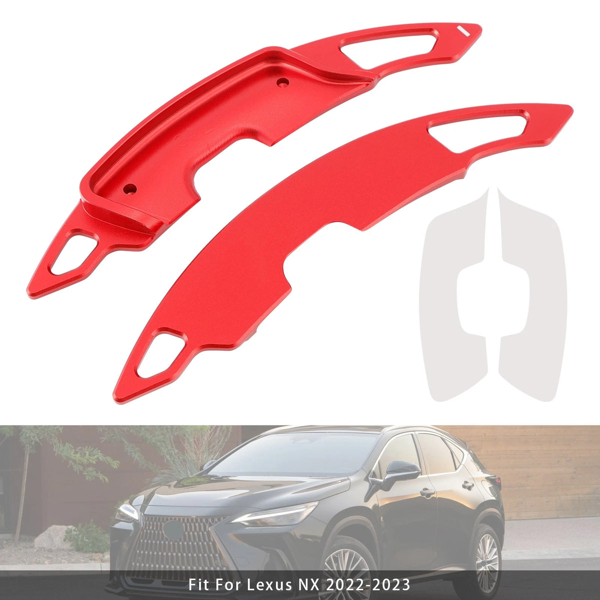 Steering Wheel Paddle Shifter Extension for Lexus RX NX (2015–2023)