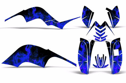 ATV Graphics Decals Stickers for Yamaha Raptor 80 (2002–2008)
