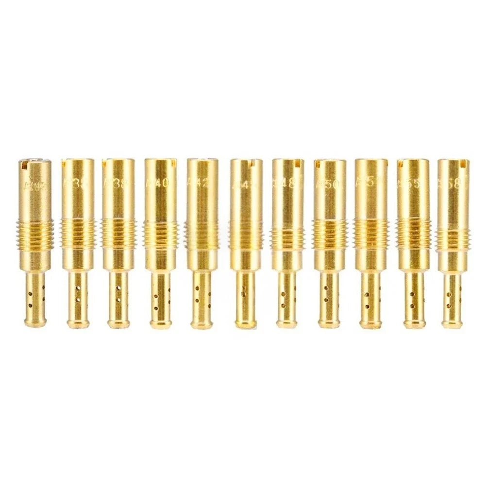 Nibbi Carburetor Jet Kit Set of 11 Main & 11 Idle Jets for PWK OKO