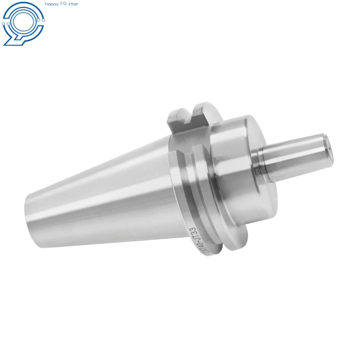 CAT 40 V-Flange to JT33 Drill Chuck Arbor Adapter 0.0002 Runout