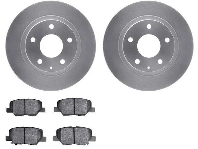 Rear Brake Pad and Rotor Kit for Mazda 6 (2014–2015) CZ269KT