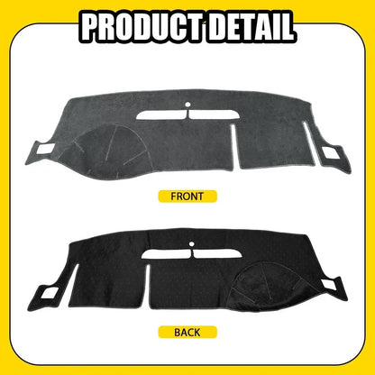 Dashboard Cover Mat for Chevrolet Suburban Tahoe Silverado (2007–2013)