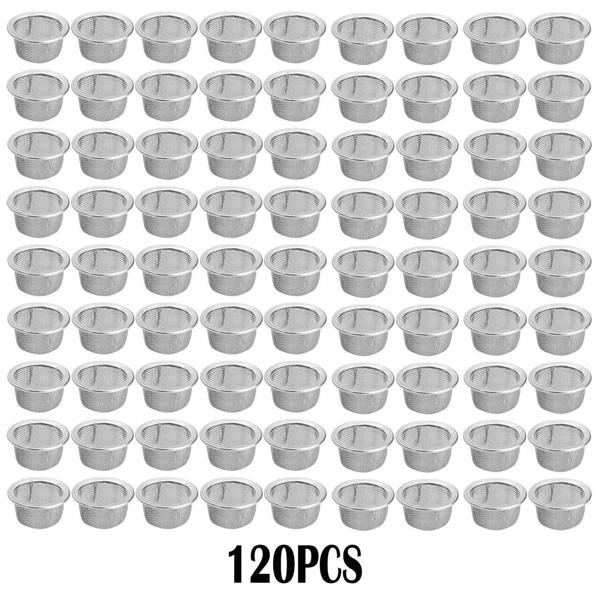 120PC Metal Filter Screen for Tobacco Smoking Pipe