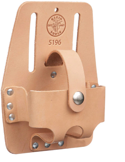 Tape Measure Holder for Klein Tools (Large, Leather, Brown)