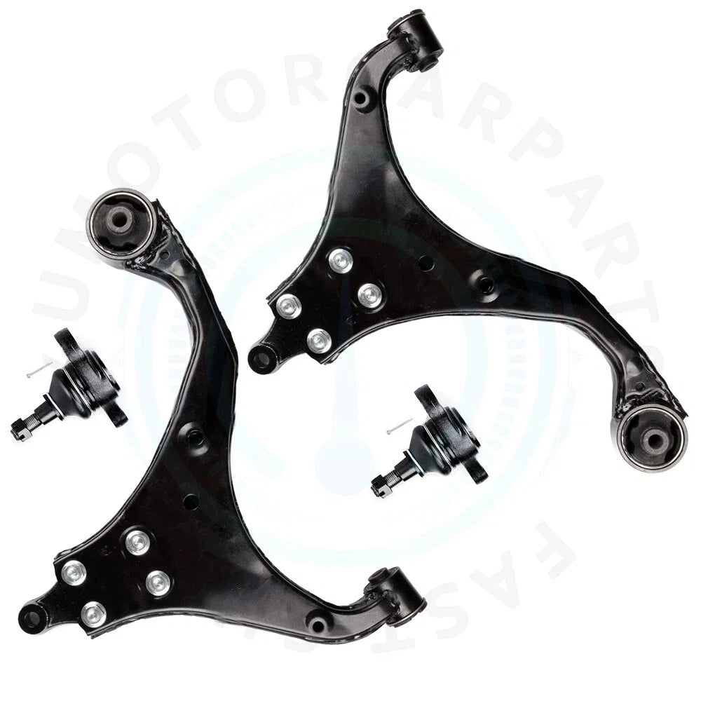 Set of 4 Front Lower Control Arms with Ball Joints for Hyundai Tucson (2005–2009)