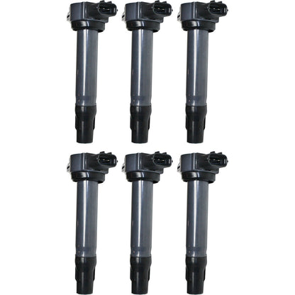 Set of 6 Ignition Coils for Mitsubishi Outlander Lancer Sport RVR