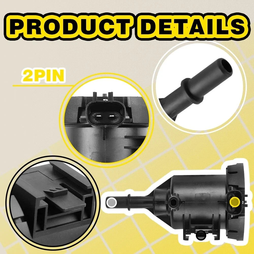 Vapor Canister Purge Valve for Chrysler Town & Country Jeep Compass (2008–2016)