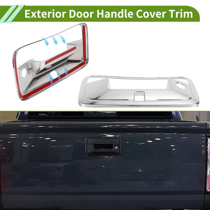 Set of 1 Exterior Door Handle Cover Trim for Chevy Colorado (2014–2022) ABS