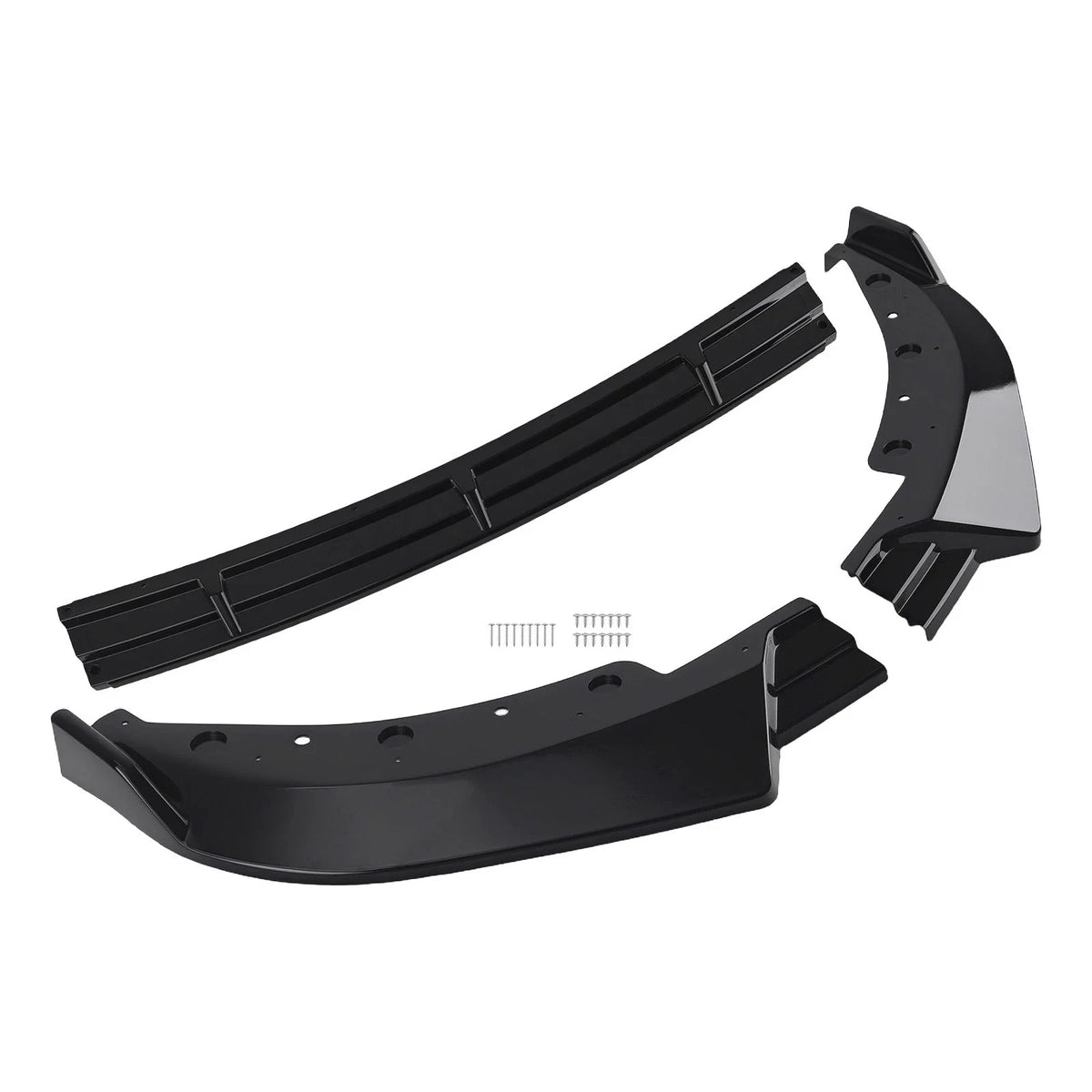 Front Bumper Addon for BMW G20 3 Series (2019–2022) IKON Style Black