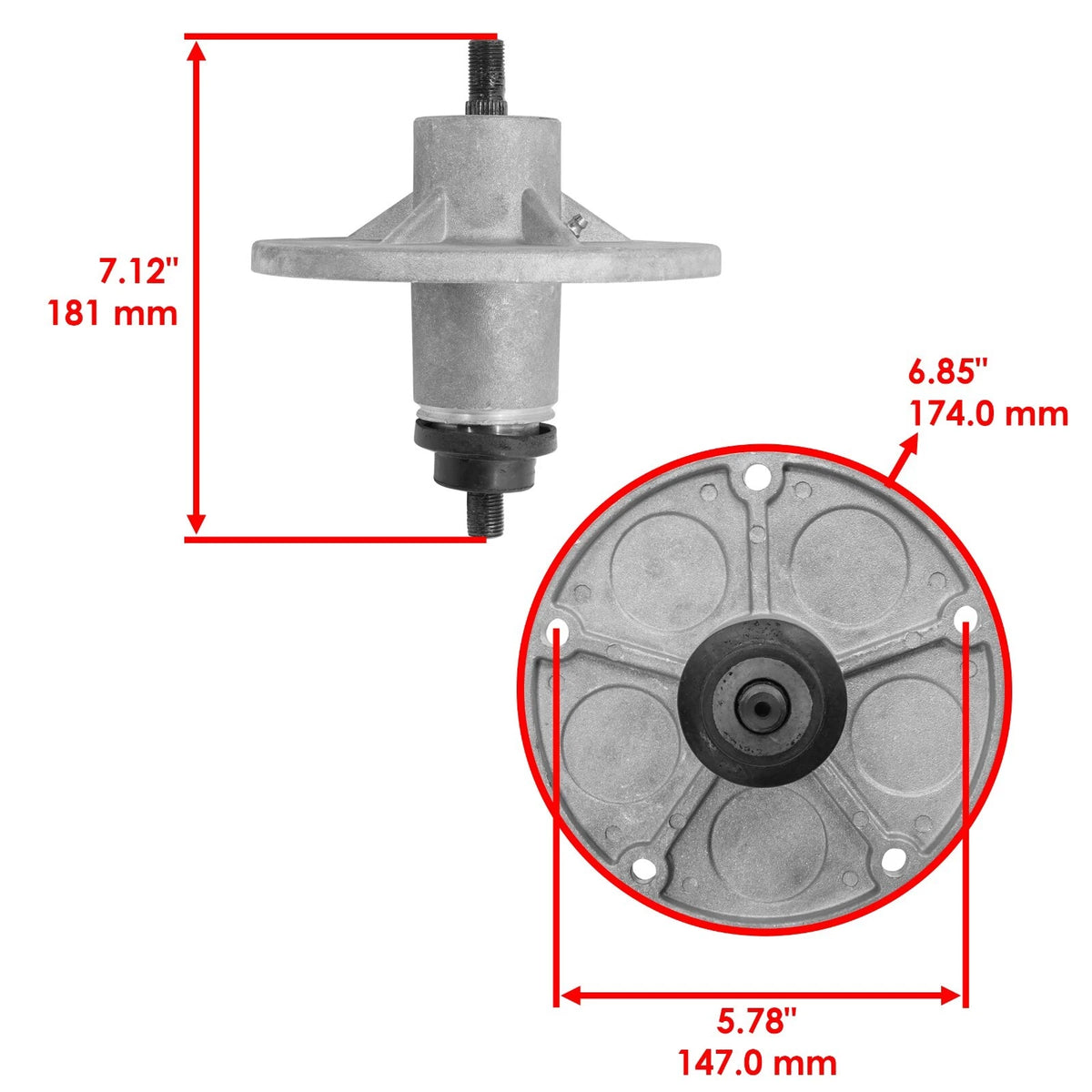 2X Spindle for Murray Stens (SD108A1016)