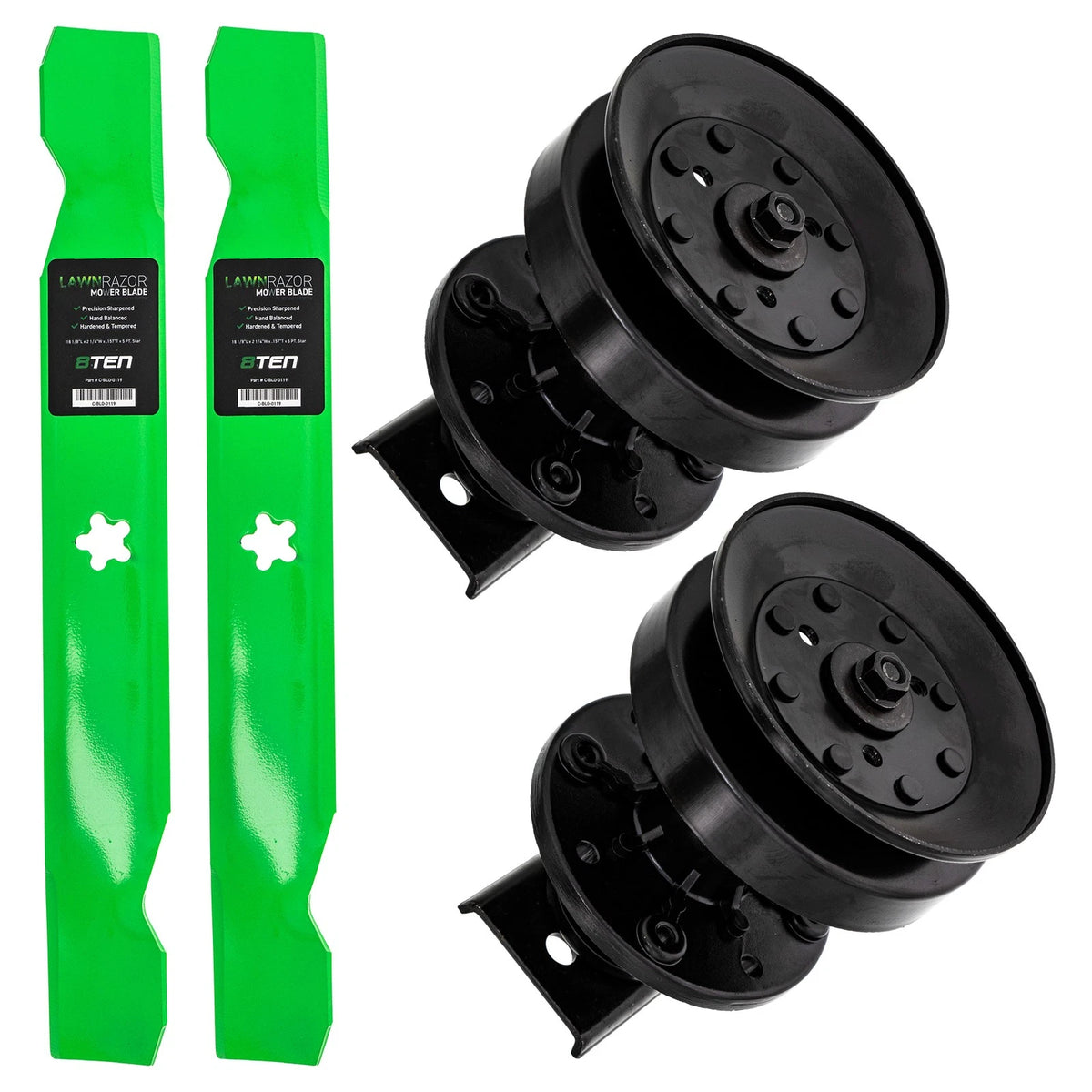 Deck Kit Blade Spindle for Poulan Pro PP1136 PP1236 (36 Inch) 126338 127841 138496 532138496