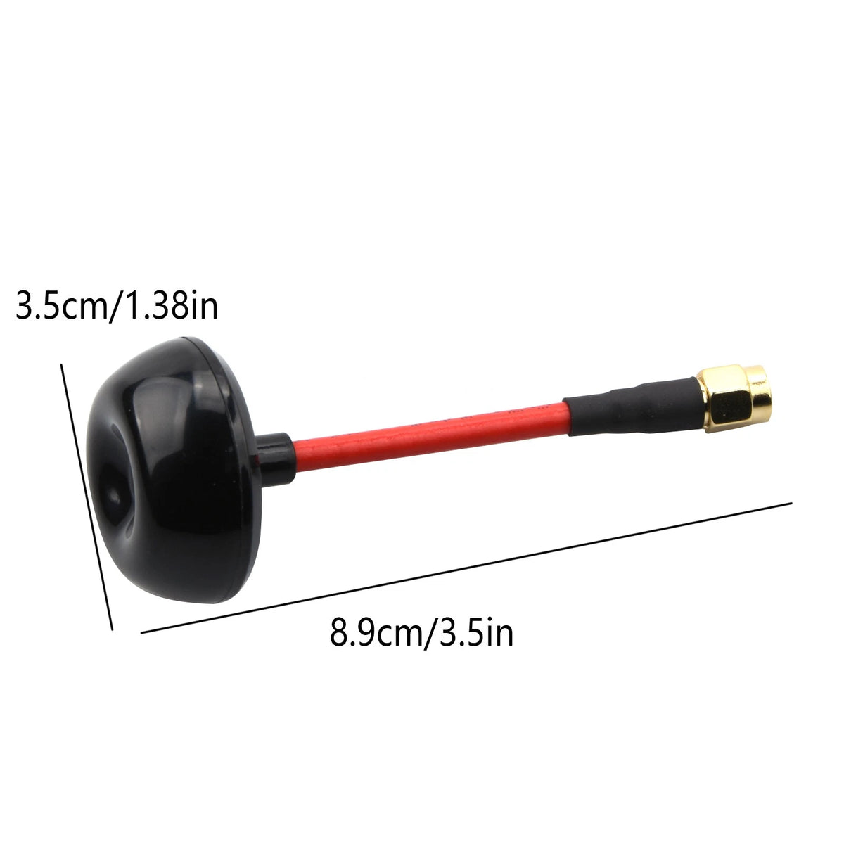 5.8GHz Circular Polarized SpiroNet FPV Antenna for FPV Racing Drones
