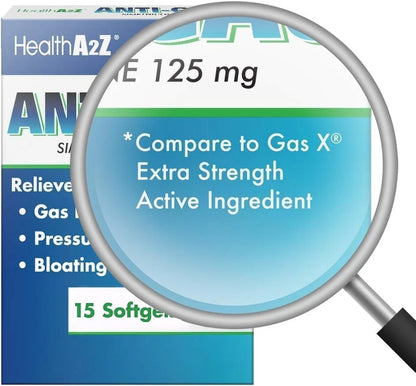 Gas Relief Simethicone 125mg for Stomach Discomfort