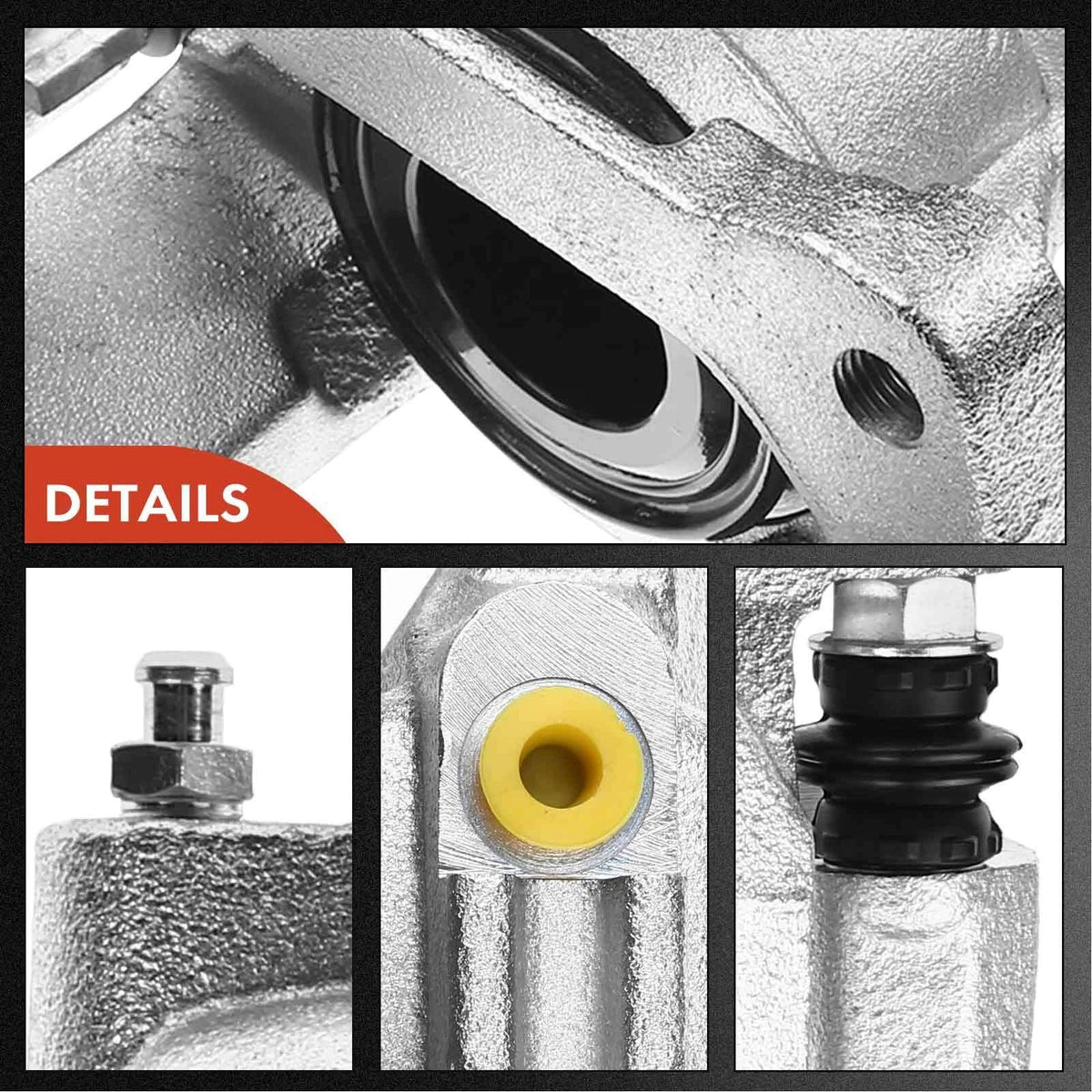 12x Ceramic Brake Pads & Calipers for Chrysler Town & Country