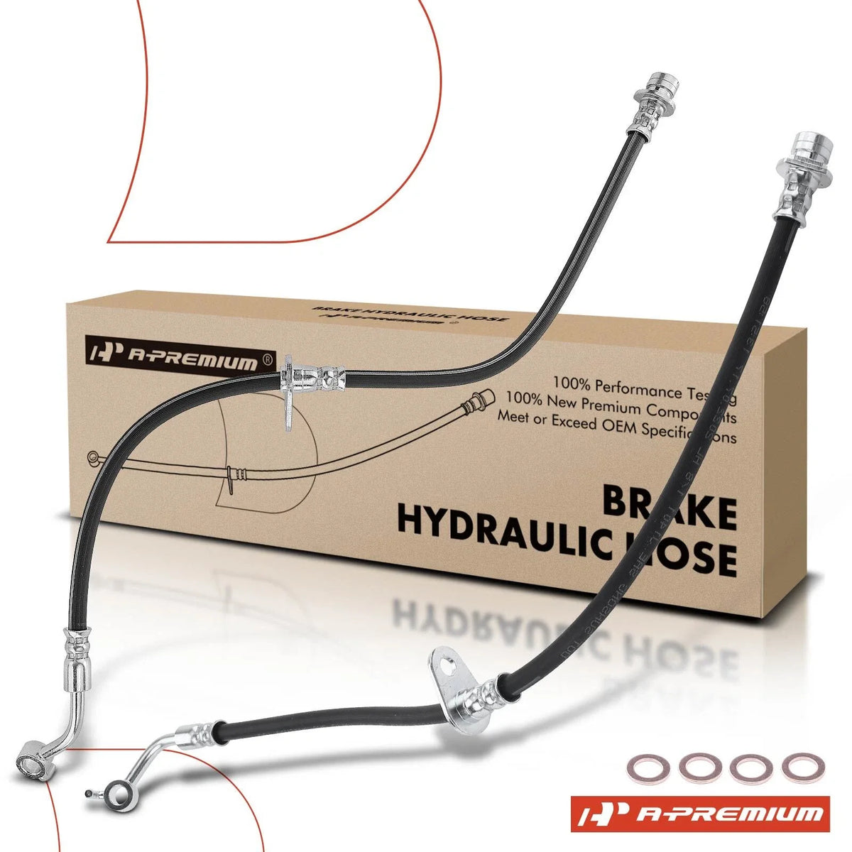Rear Brake Hydraulic Hose for Honda Accord (2018–2020)