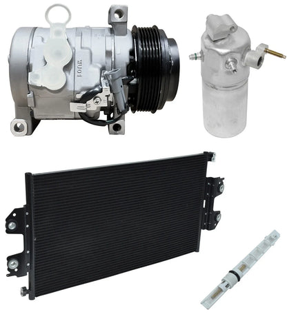 AC Compressor Kit With Condenser for GMC Savana 1500 6.6L (2013–2015)