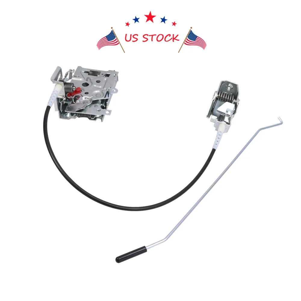 Pair Door Latch Lock & Cable Rod Assembly for Ford F-Series (1992–1997)