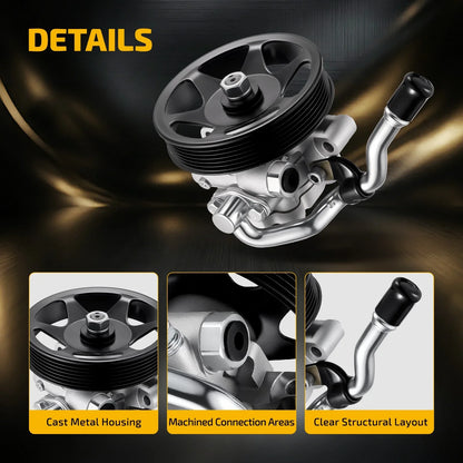 Power Steering Pump with Pulley for Mazda Tribute, Ford Escape, Mercury Mariner (2001–2007)