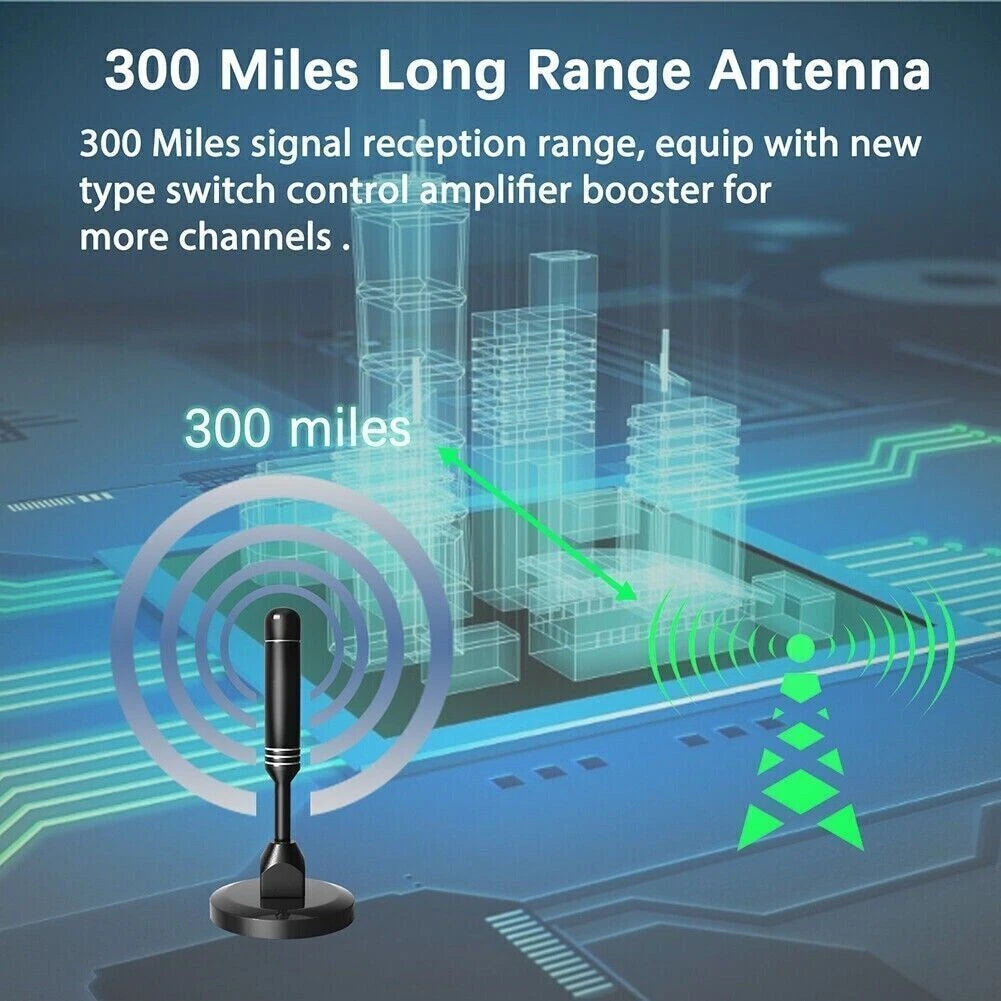 Digital TV Antenna for Indoor HDTV (4K HD 1080P)