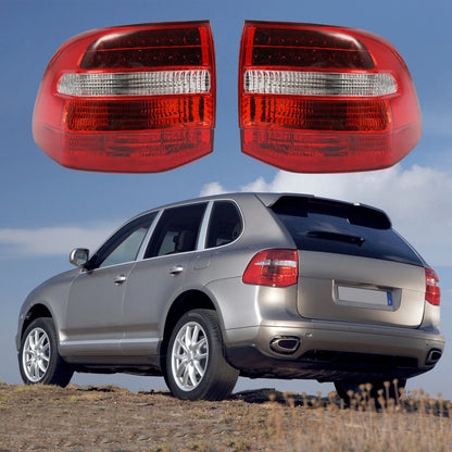 Set of 2 LED Tail Lights for Porsche Cayenne (2007–2010) 95563148801, 95563148800