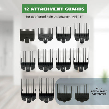 21-Piece Wahl Clipper Set for Rechargeable Cord/Cordless Use