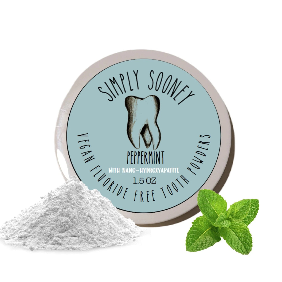 Simply Sooney Remineralizing Vegan Mineral Toothpaste 1.5 Ounce