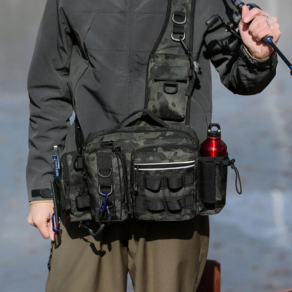 Tactical Waist Bag for Outdoor Use (Military, Camping, Fishing)