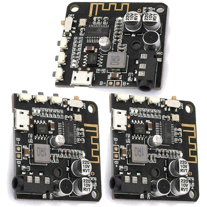 3Pcs Bluetooth 5.0 MP3 Decoder Board Audio Receiver Wireless