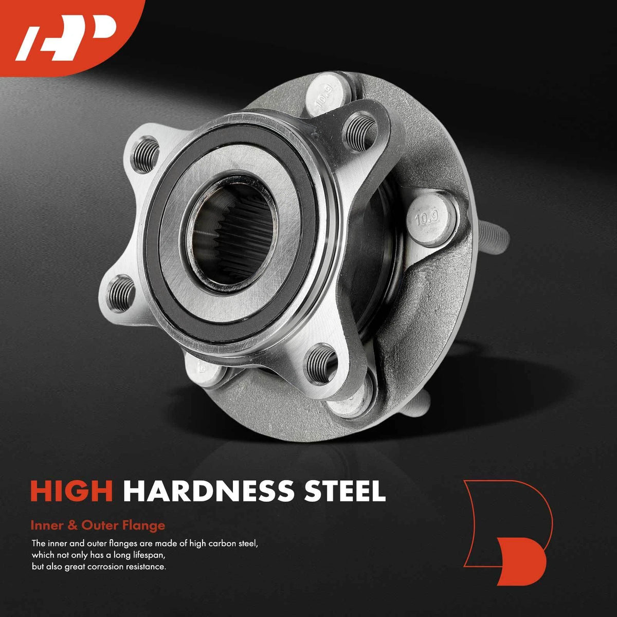 2X Front Wheel Hub & Bearing Assembly for Mazda 3 (2019–2023) BCKE-33-04X, BDTS-33-04X, BDTS-33-04XA, MB76310