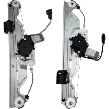 Set of 2 Window Regulators for BMW 550i (2006–2010) PLX-M0-USA-JRB49170022-CL360A77