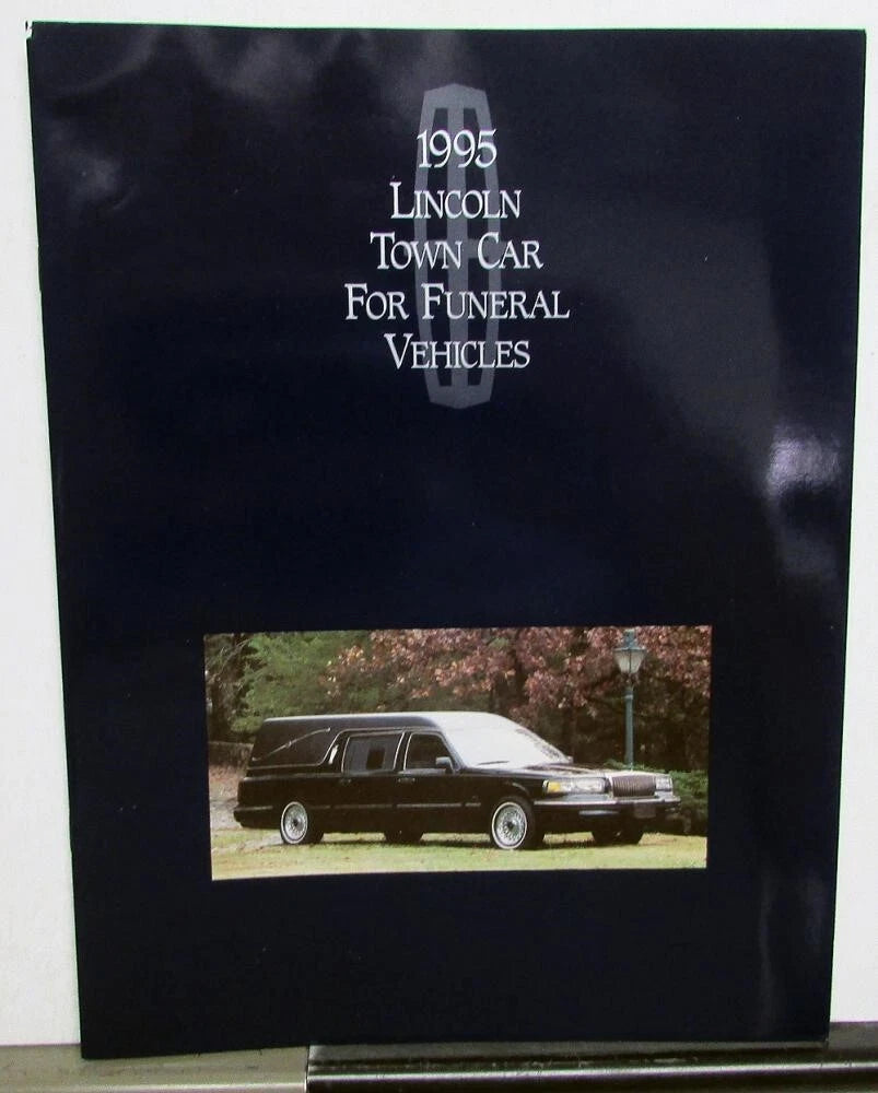 Funeral Vehicle Sales Brochure for Lincoln Town Car (1995)