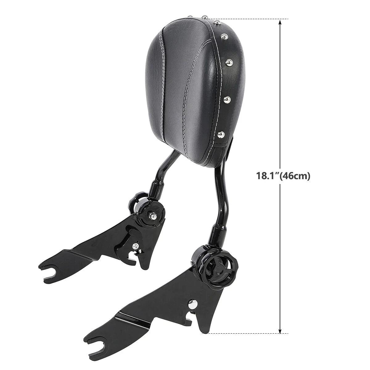 Passenger Backrest Sissy Bar for Harley Touring Street Glide (2009–2026) Black