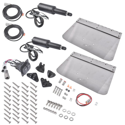 Electric Trim Tab Kit for 16-25ft Boat (Standard Mount)
