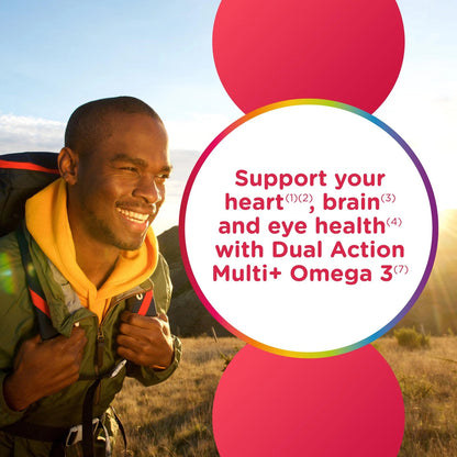Centrum MultiGummies Omega 3 Dual Action for Adults (110 Count)