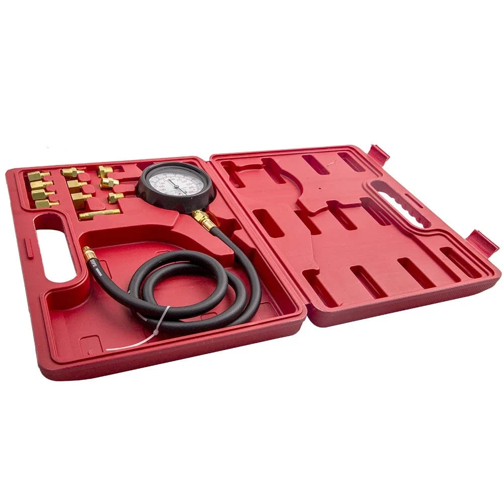 Oil Pressure Gauge Tester Kit for Engine Transmission Fluid (0-500 PSI)