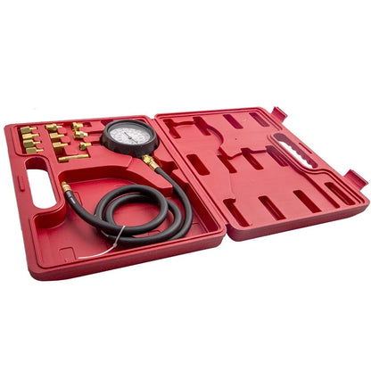 Oil Pressure Gauge Tester Kit for Engine Transmission Fluid (0-500 PSI)