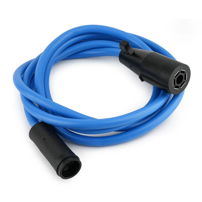 7-Way RV Trailer Connector Wiring Plug for Gooseneck Utility Trailers (14'-20')