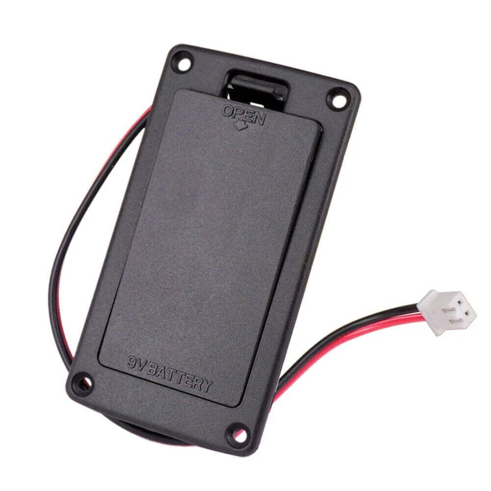 4Pcs Battery Holder Compartment Cover Box for Acoustic Guitar