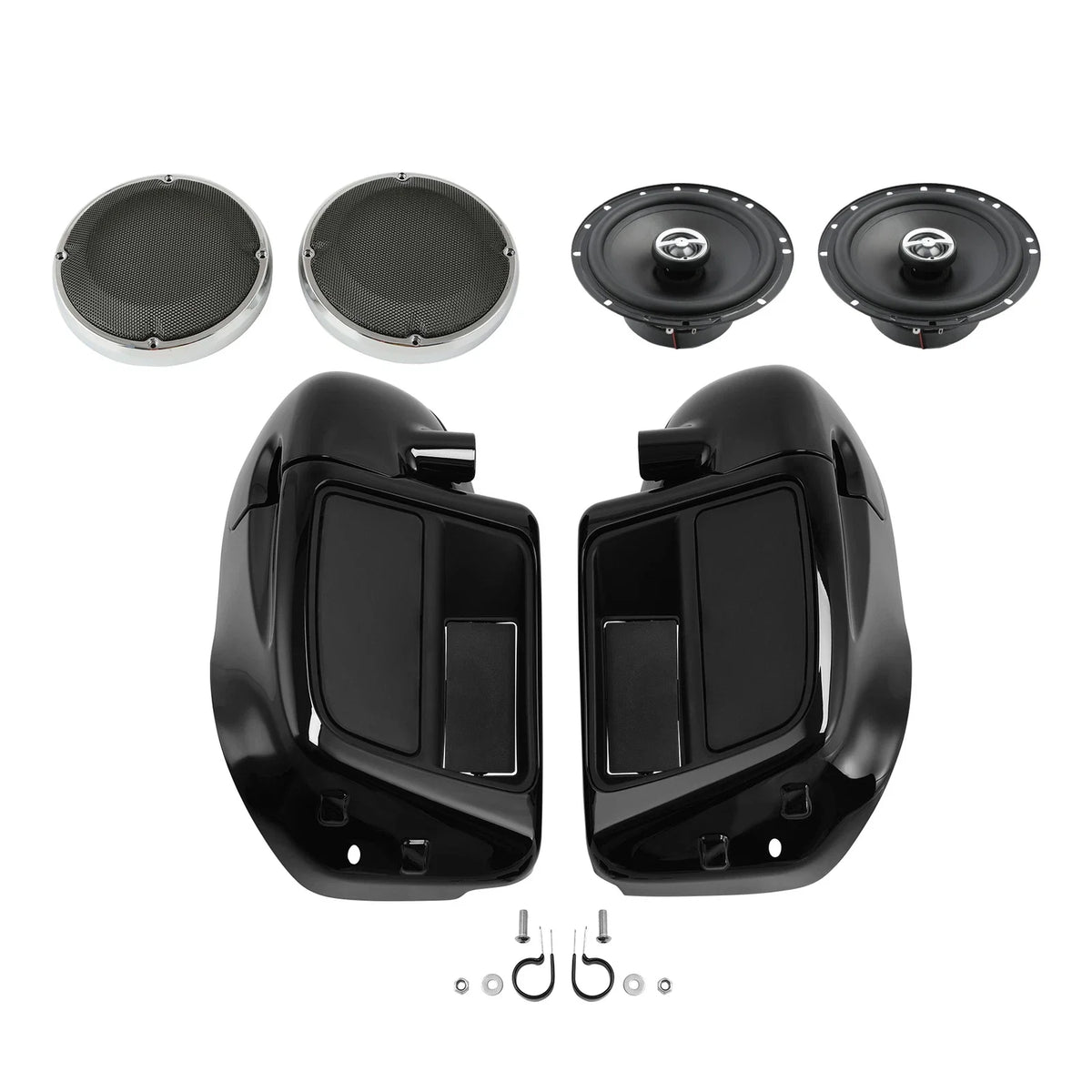 Lower Vented Fairing & 6.5" Speakers for Harley Touring Glide (2014–2024)