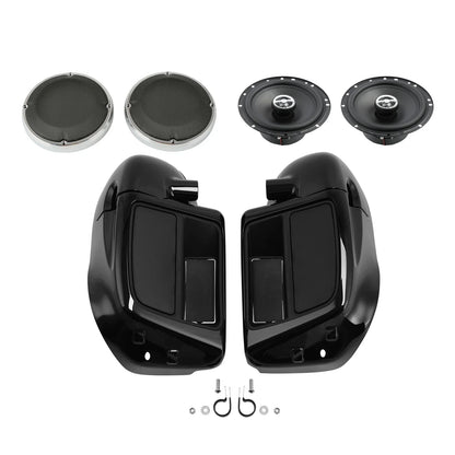 Lower Vented Fairing & 6.5" Speakers for Harley Touring Glide (2014–2024)