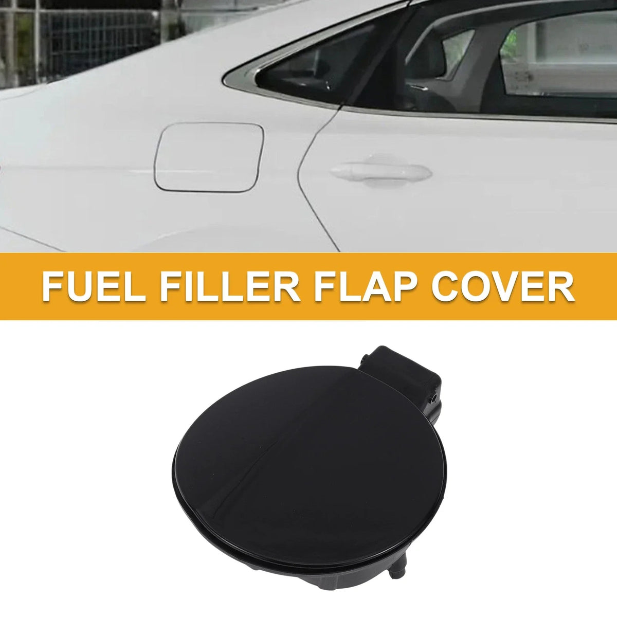 Fuel Tank Door Cap for Volkswagen Magotan (2012–2016) No.3AD809857 Black