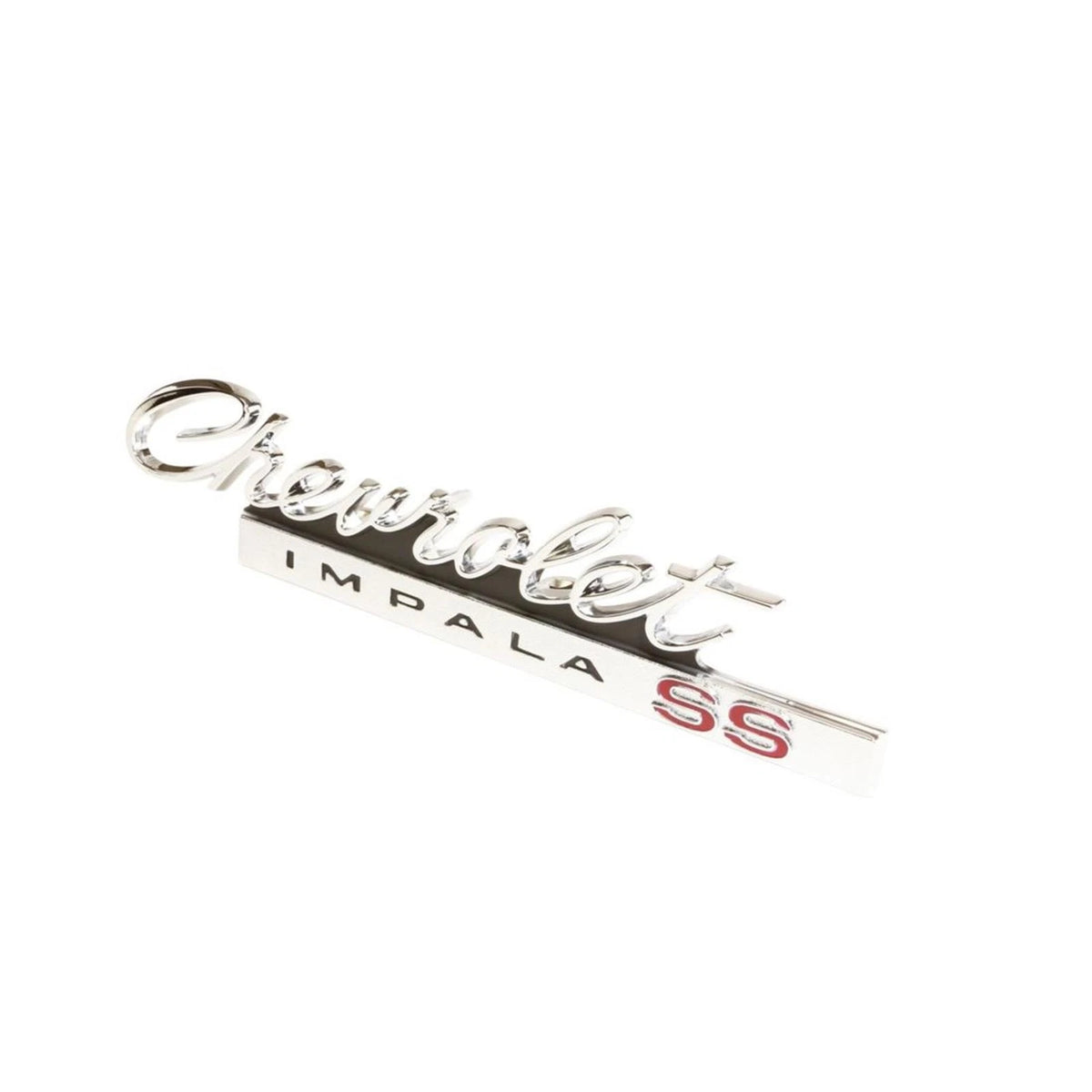 1-Piece SS Trunk Emblem for Chevrolet Impala (1966) - Part Number 2569