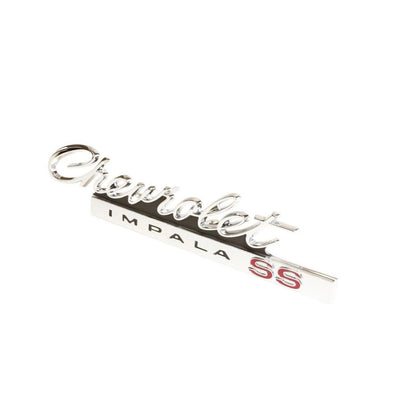 1-Piece SS Trunk Emblem for Chevrolet Impala (1966) - Part Number 2569