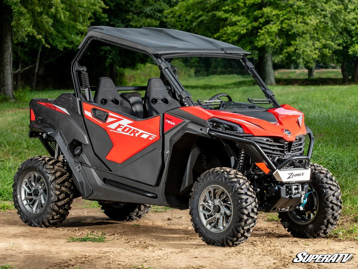 Vented Scratch Resistant Full Windshield for CFMOTO ZForce 950 Sport (2019–2023)