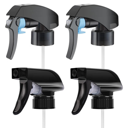 Spray Nozzle for Bottles (Replacement Trigger, Black)