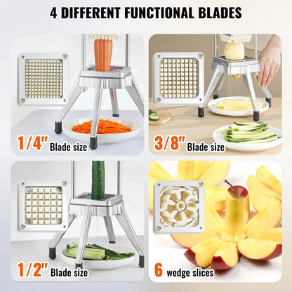 Set of 4 Replacement Blades for VEVOR Commercial Vegetable Chopper